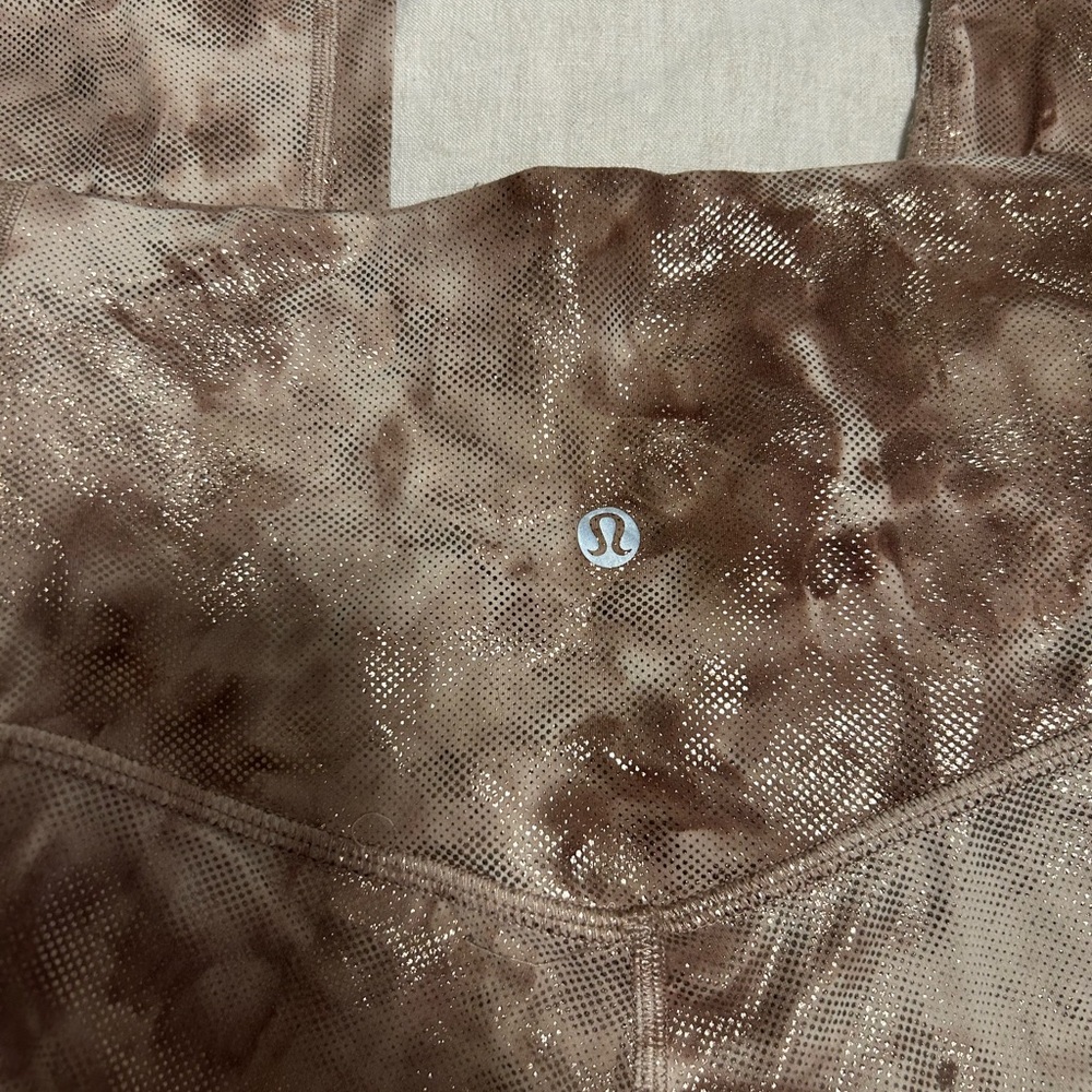 Lululemon champagne align high waisted leggings 21 inch - Picture 2 of 6